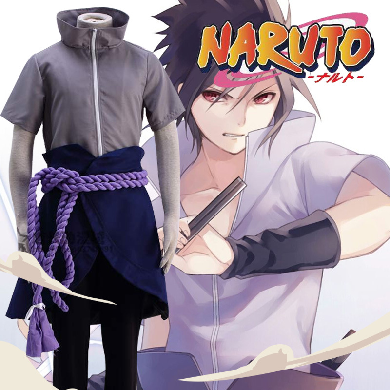 Ino Yamanaka Naruto Anime Cosplay Halloween Costume 5 Piece Outfit Set S-2XL